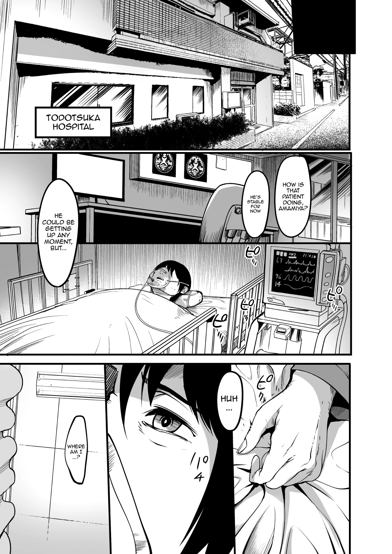 Hentai Manga Comic-Hospital Where Naked Nurse With Huge Tits Take Care Of Patients-Read-9